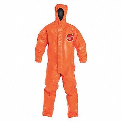 Hooded Coverall Open Orange 2XL PK2 MPN:TP198TOR2X000200