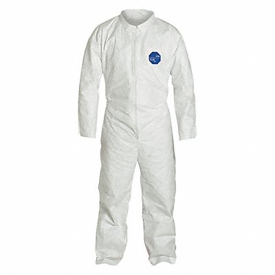 Collared Coverall Open White 7XL PK25 MPN:TY120SWH7X002500