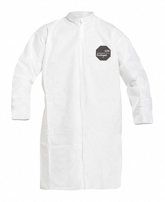 K7319 Lab Coat White Snaps 2XL PK30 MPN:PB267SWH2X003000