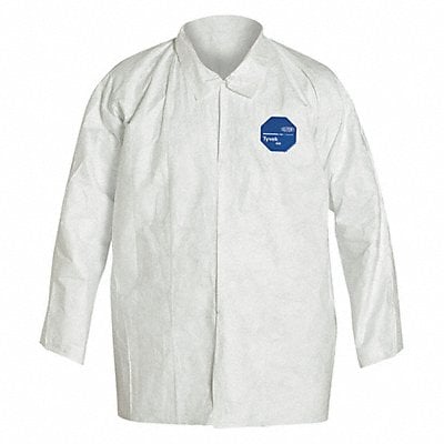 Disposable Shirt L Tyvek(R) White PK50 MPN:TY303SWHLG0050VP