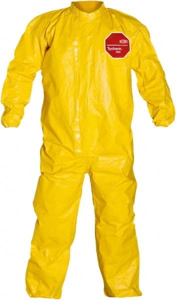 Disposable Coveralls: Size 2X-Large, 2.5 oz, Storm Flap Closure MPN:QC125TYL2X00040