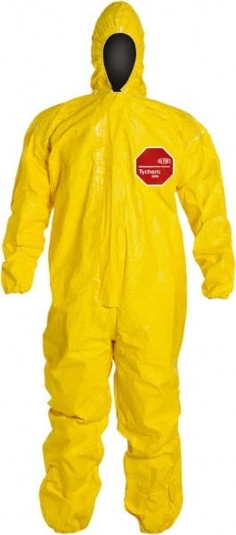 Disposable Coveralls: Size 2X-Large, 2.5 oz, Storm Flap Closure MPN:QC127TYL2X00040