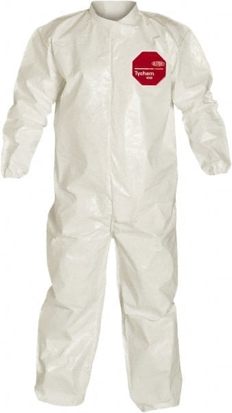 Disposable Coveralls: Size 2X-Large, 3.6 oz, Saranex, Zipper Closure MPN:SL125BWH2X00120