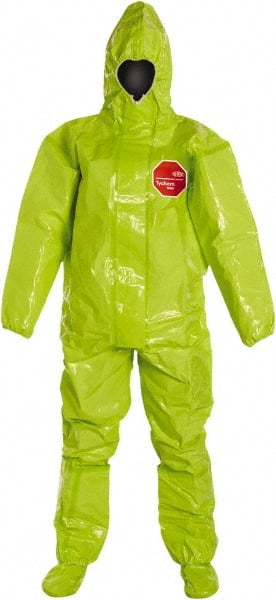 Non-Disposable Rain & Chemical-Resistant Coverall: Lime, Hazmat MPN:TK128TLY2X00020