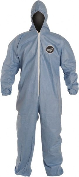 Disposable Coveralls: Flame-Resistant, Size 4X-Large, 2.4 oz, FR Disposable, Zipper Closure MPN:TM127SBU4X00250