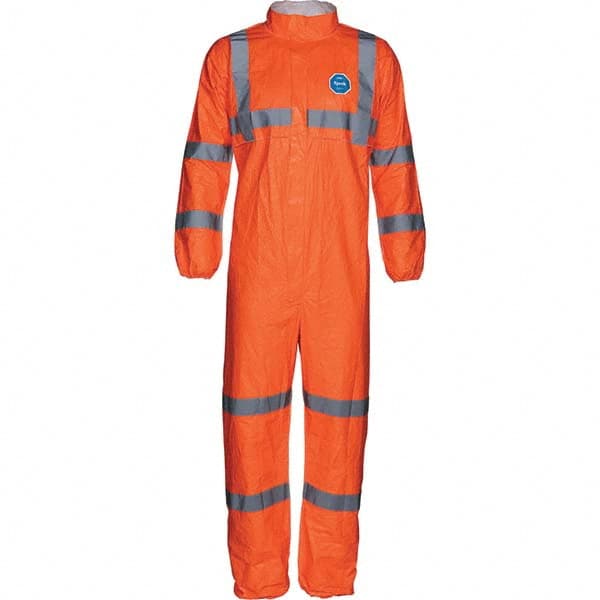 Disposable Coveralls: Size 2X-Large, Tyvek, Zipper Closure MPN:TY125SHV2X0025X