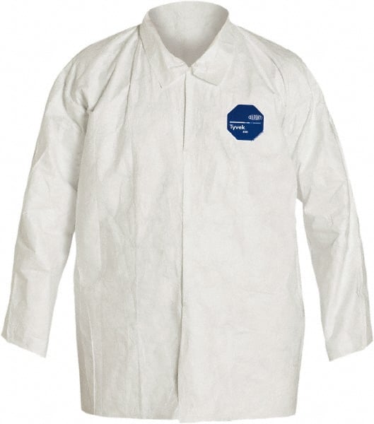 50 Qty 1 Pack Size 2XL, White, General Purpose, Long Sleeve Shirt MPN:TY303SWH2X00500