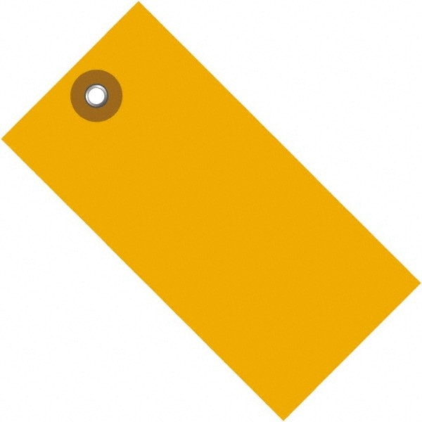 Blank Tag: 3-1/4'' High, Orange, Polypropylene MPN:G14021E