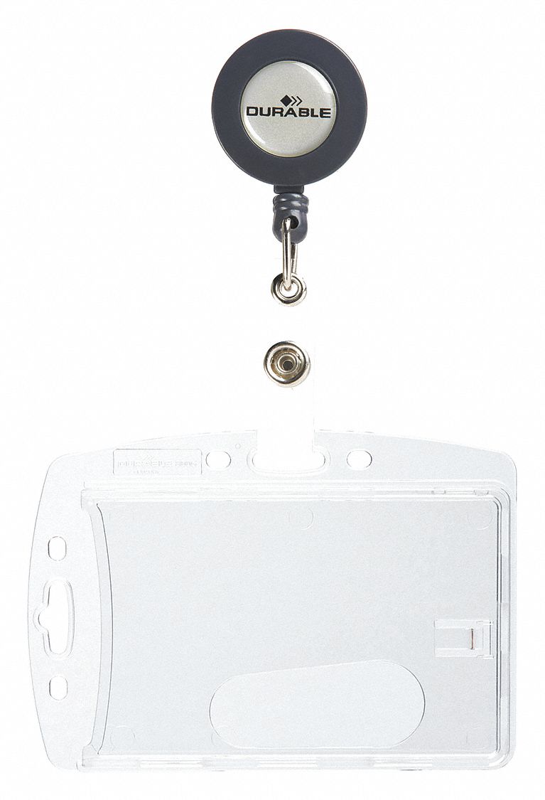 ID Badge Holder Shell Style PK10 MPN:801219