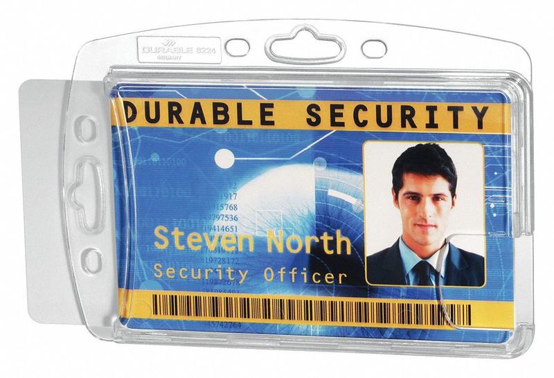 ID Badge Holder Shell Style PK10 MPN:826919