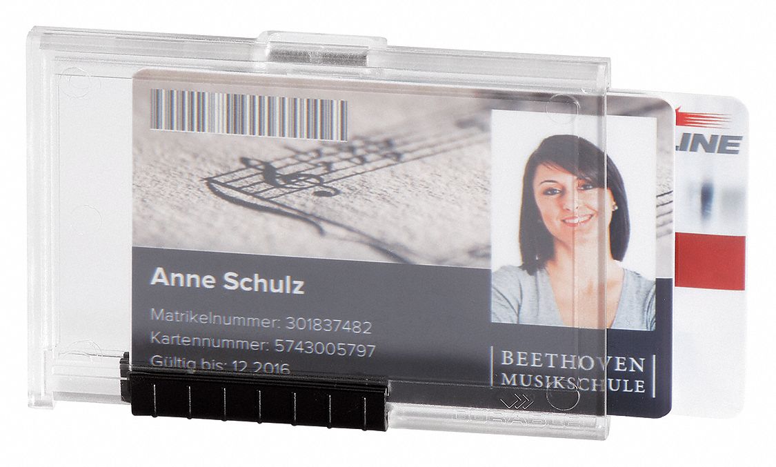 ID Card Holder 2-1/2 L Dual PK10 MPN:892119