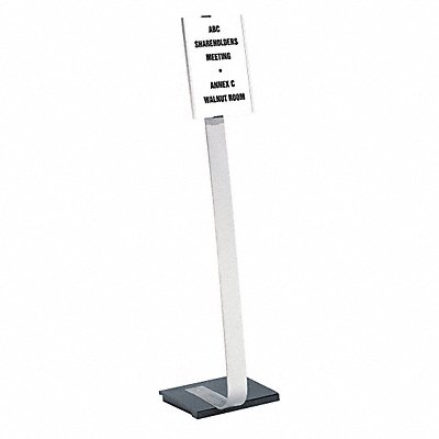 Sign Floor Stand 8.5x11 Aluminum MPN:4814-23