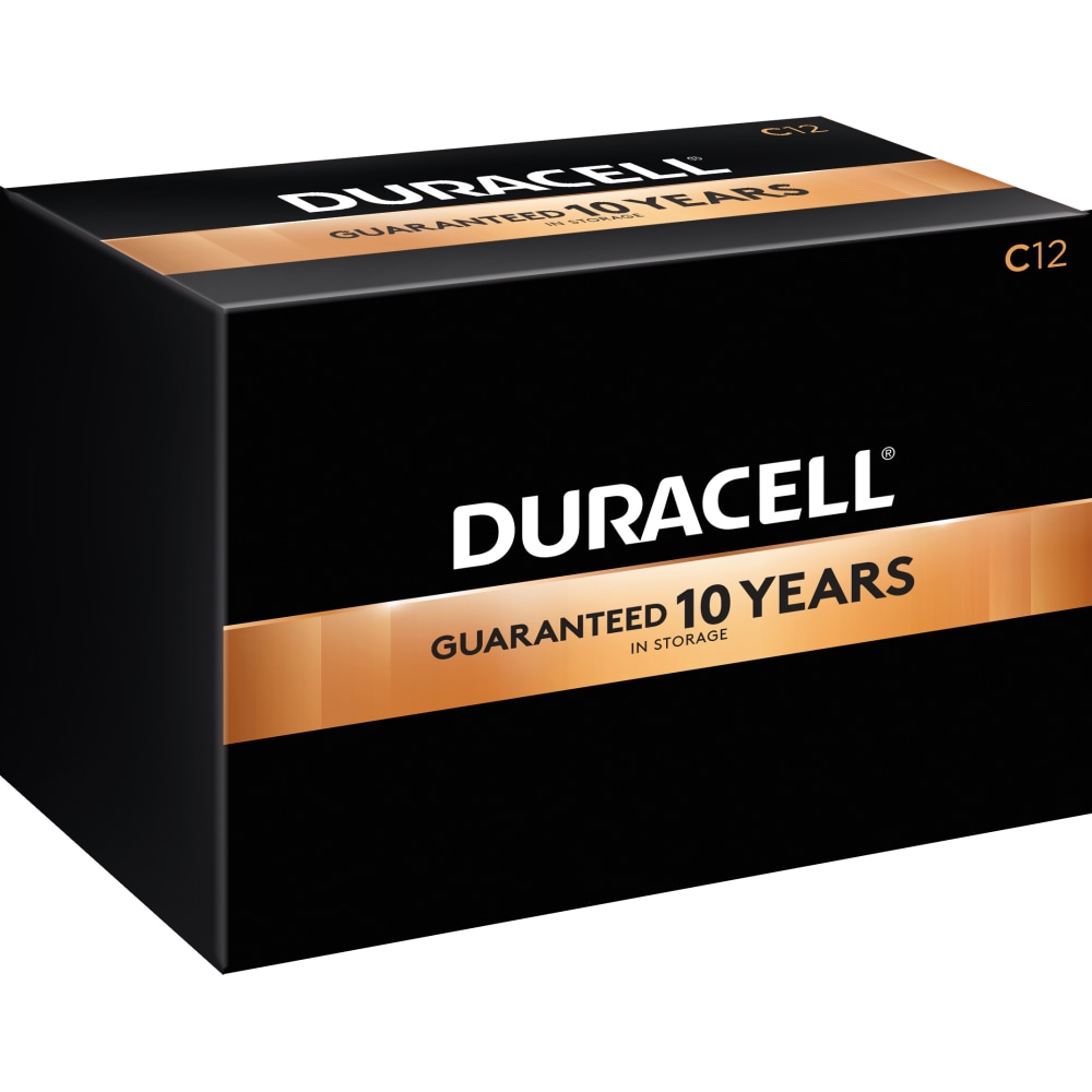 Duracell Coppertop C Alkaline Batteries, Box Of 12 (Min Order Qty 4) MPN:MN1400