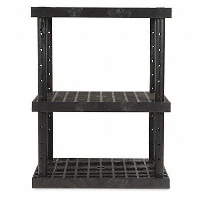 Plastic Shelving 36 in W Adjustable MPN:AST3624x3