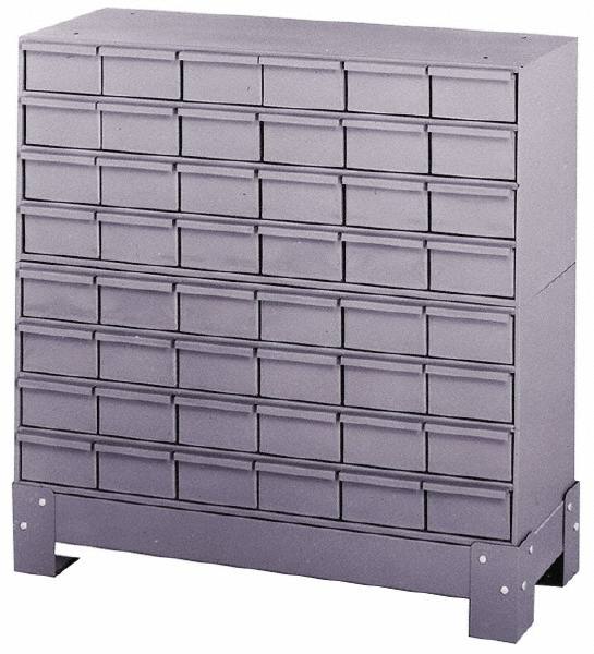 48 Bin Bin Shelving Unit with Drawers MPN:017-95