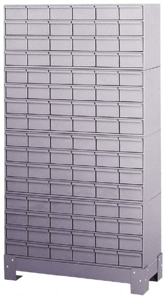 96 Bin Bin Shelving Unit with Drawers MPN:022-95