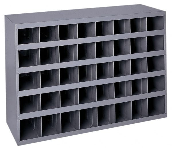 40 Bin Bin Shelving Unit with Openings MPN:349-95-MSC