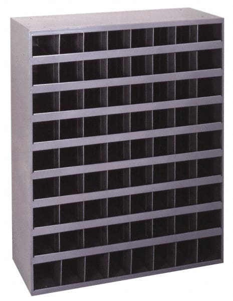 72 Bin Bin Shelving Unit with Openings MPN:350-95-MSC