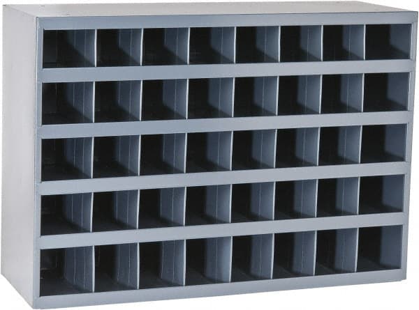 40 Bin Bin Shelving Unit with Openings MPN:359-95-MSC