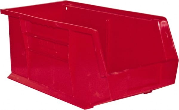 Plastic Hang & Stack Bin: Red MPN:PB30240-17