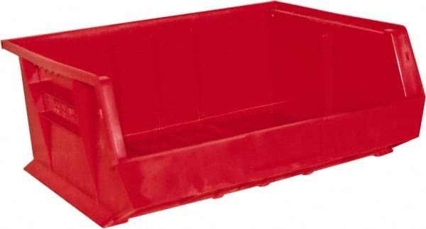 Plastic Hang & Stack Bin: Red MPN:PB30250-17