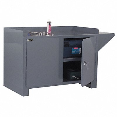 Cabinet Workbench Steel 48 W 24 D MPN:3403-95