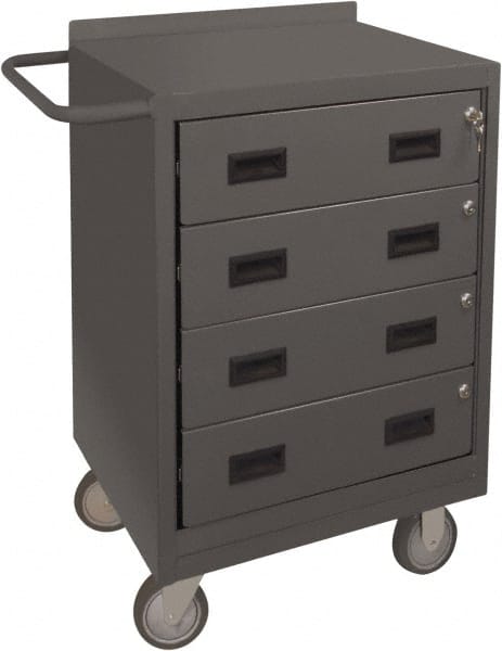 Mobile Utility Cart: Steel, Gray MPN:2202-95