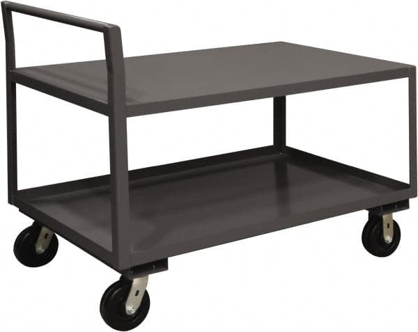 Service Utility Cart: Steel, Gray MPN:LDO-3048-2-2K-9