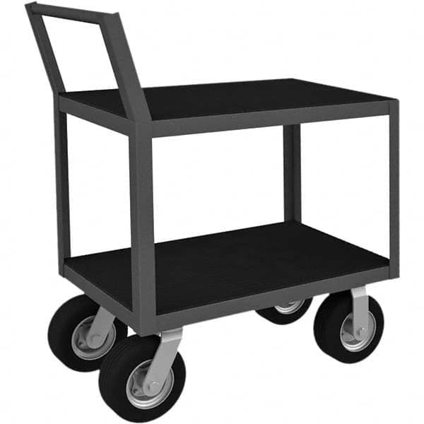 Instrument Utility Cart: Gray MPN:LIC-1830-2-8SPN