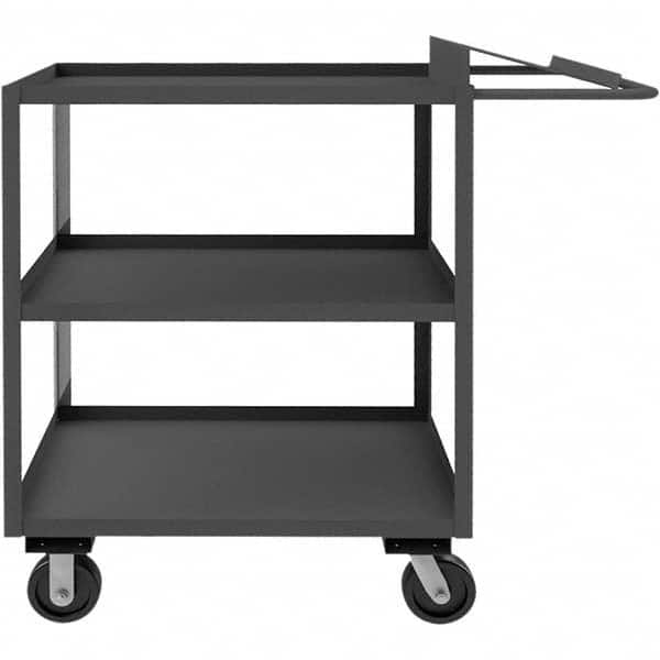 Order Picking Utility Cart: Gray MPN:OPC-246048-3-6P