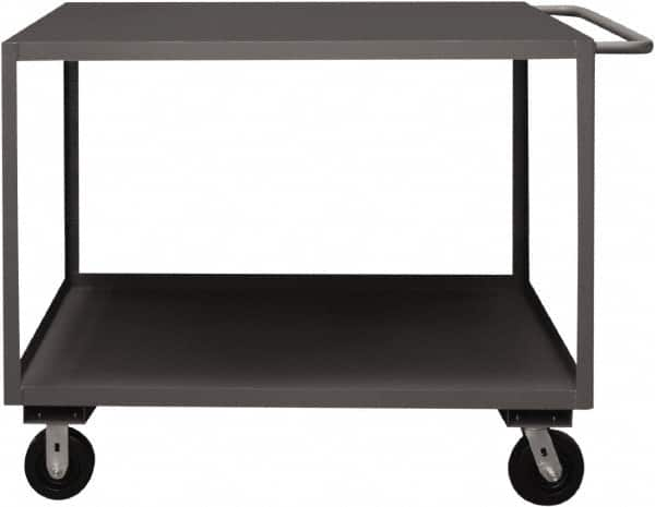 Service Utility Cart: Steel, Gray MPN:RSC-2436-2-3K-T