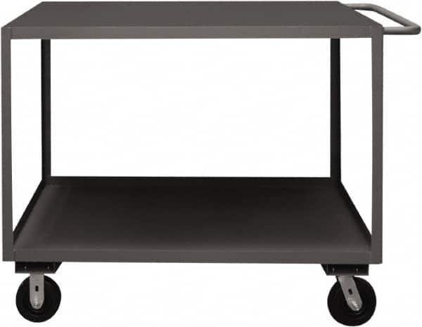 Service Utility Cart: Steel, Gray MPN:RSC-2448-2-3K-T