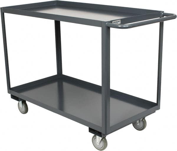 Service Utility Cart: Steel, Gray MPN:RSC-2448-2-95