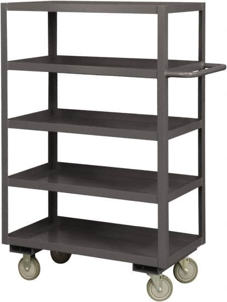 Service Utility Cart: Steel, Gray MPN:RSC-2448-5-95