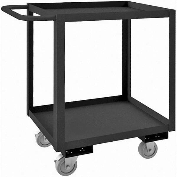 Heavy-Duty Service Utility Cart: Gray MPN:RSC-3036-2-95