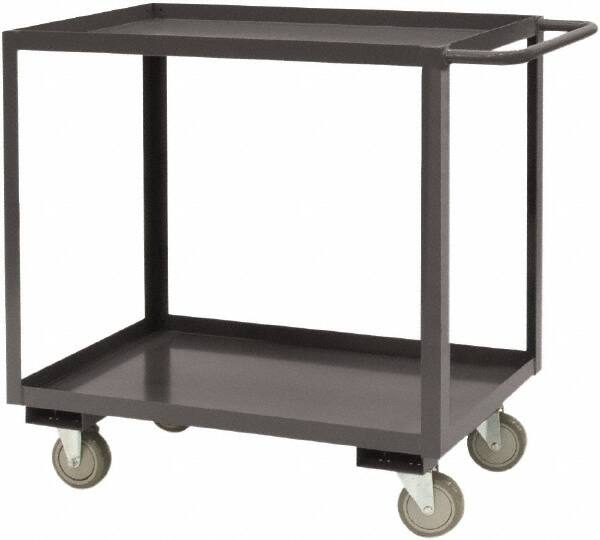 Service Utility Cart: Steel, Gray MPN:RSC-3048-2-95