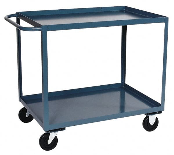 Service Utility Cart: Steel, Gray MPN:RSC-3060-2-95