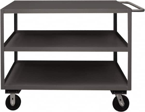 Service Utility Cart: Steel, Gray MPN:RSC-3060-3-3K-T