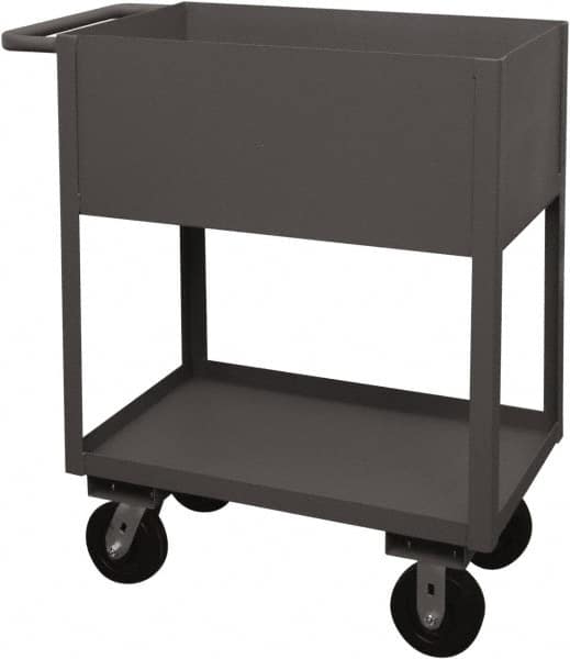 Service Utility Cart: Steel, Gray MPN:RSC12-1830-2-3.