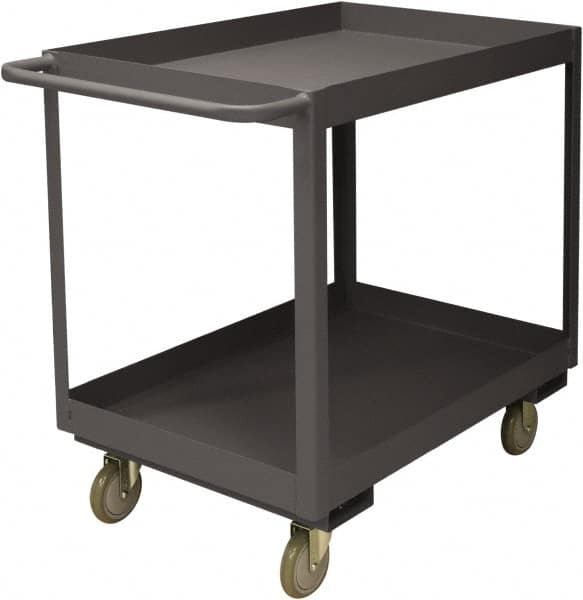 Service Utility Cart: Steel, Gray MPN:RSC3-2436-2-3.6