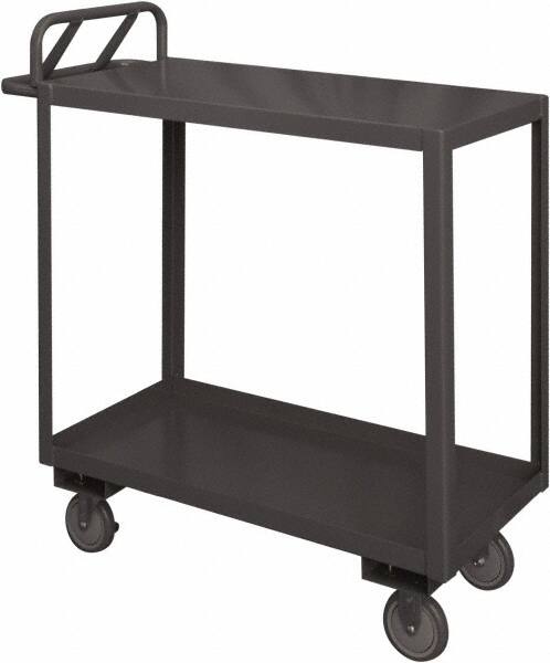 Service Utility Cart: Steel, Gray MPN:RSCE-3048-2-TLD