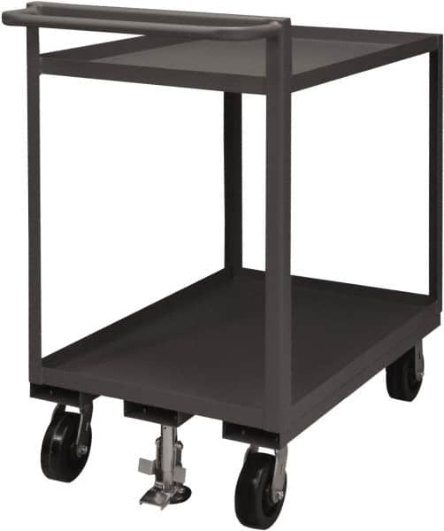 Service Utility Cart: Steel, Gray MPN:RSCR-2448-95