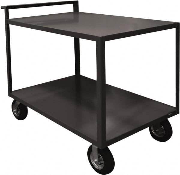 Service Utility Cart: Steel, Gray MPN:RSCR-2448-ALD-9