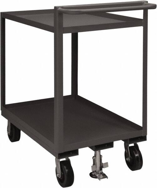 Service Utility Cart: Steel, Gray MPN:RSCR-3048-95