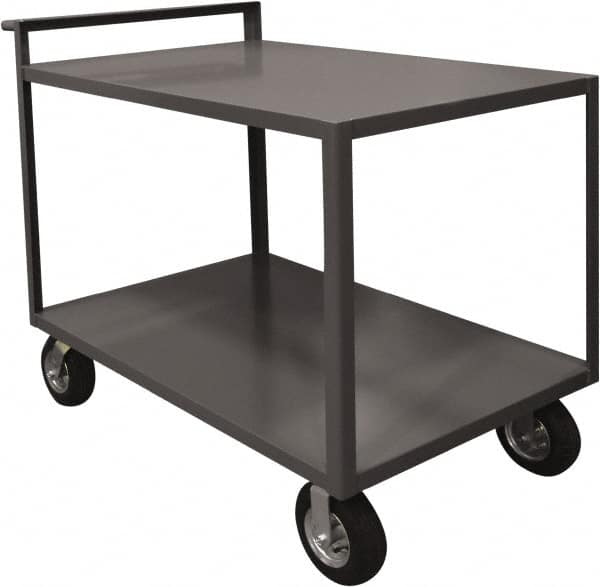 Service Utility Cart: Steel, Gray MPN:RSCR-3048-ALD-9