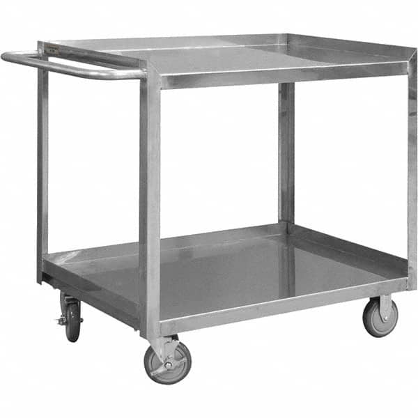 Mobile Utility Cart: Silver MPN:SRSC1618302FLD5