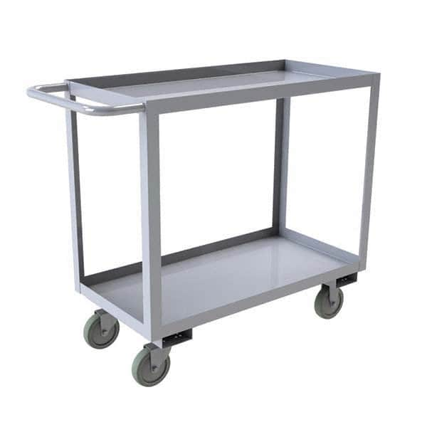 Mobile Utility Cart: Stainless Steel, Silver MPN:SRSC1624482ALU5