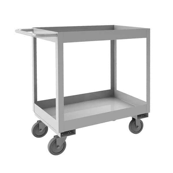 Mobile Utility Cart: Stainless Steel, Silver MPN:SRSC32016302ALU