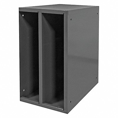 Storage Cabinet 2 Openings Gray Steel MPN:582-95