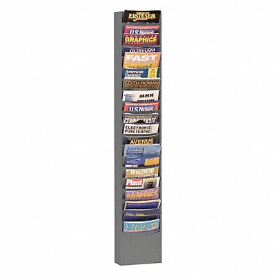 Vertical Con-tur Literature Rack 20 Poc MPN:400-95